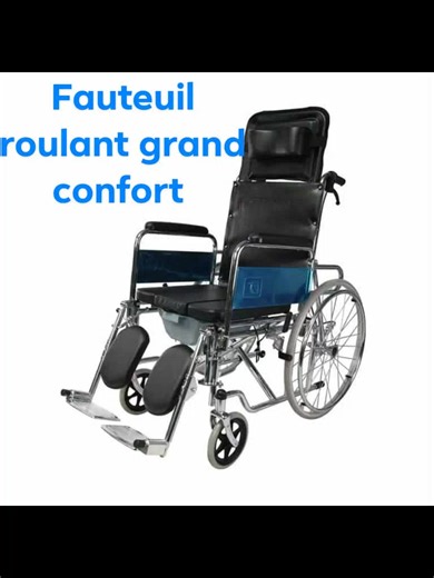 51 reactions · 13 comments | fauteuil roulant grand confort; Pliable dossier ajustable en arrière Repose tête ajustable en hauteur Accoudoirs détachables Reposes pieds détachables et réglables en hauteur Appui Roulette anti-bascule Roulettes avant pleines et solides Roues arrière pleines et solides avec main courante & frein Siège en plastique ABS avec pot & couvercle rembourré Protège vêtements inox | Assist Medical Service | Facebook