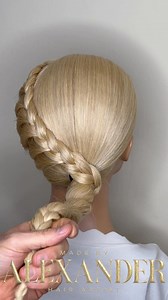 476K views · 6.1K reactions | Your perfect effortless Low Bun How to .., perfect effortless Low Bun Hair Hack with only 2 ponytails „in few minutes 珞 Updo Romantic 殺 . “Feel like a queen with this elegant and royal braided hairstyle.” Updo quick & easy Bridal Updo Romantic & Elegant Easy & Simple Romantic Simple & Easy Hair Tutorial Romantic 殺 ✨WATCH ✨LEARN ✨SAFE #fashionstyle #hairstyling #longhairstyles #wedding #braidstyles | MadeByAlexander | Facebook