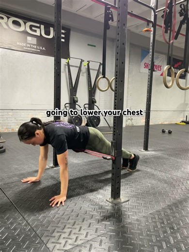 Banded assisted push-ups (how to)