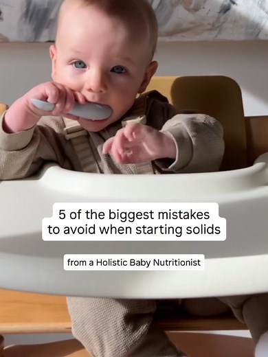 Common Mistakes in Starting Solids for Babies