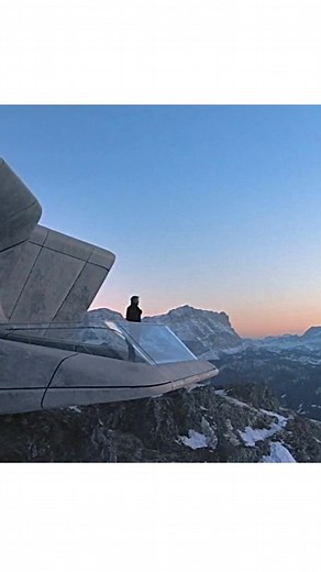 Zaha Hadid Architects on Instagram: "#FridayFeeling: Escaping the heat up into the mountains this weekend - stunning new @Montblanc campaign filmed at Messner Mountain Museum Corones. . . . . . . . . . Embedded within the summit of Mount @Kronplatz, 2,275m above sea level at the centre of South Tyrol’s most popular alpine resort, the #MessnerMountainMuseum Corones is surrounded by the alpine peaks of the Zillertal, Ortler and Dolomites. Established by renowned climber #ReinholdMessner, the Messn