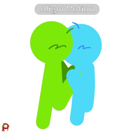 Love Triangle Animation Featuring Stick Figures