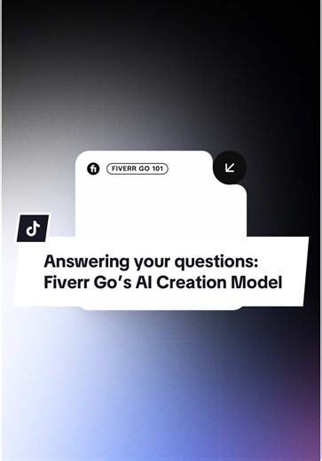Got questions about Fiverr Go's AI Creation Models? We've got the answers. Learn more about the link in our bio.