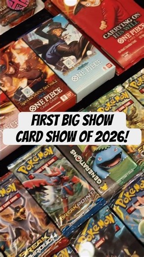 First Big Show Card Show of 2026 was no holds barred: 160 tables of all things TCG.