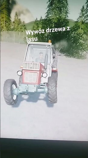 farming Simulator 19 wywóz drzewa z lasu