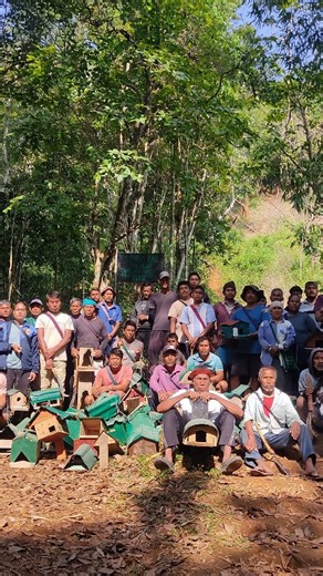 NESFAS on Instagram: "Community care for birds: Restoring the Lost habitat 🪺🕊 When the felling of large rubber trees affected bird habitats in Lalumpam village, the community chose action. Observing a decline in birds, community members and the Biodiversity Management committee (BMC) worked together under the Natural Resource Management (NRM) framework to install 68 bird nests across their community forest, turning concern into collective action. This initiative reflects strong community owner