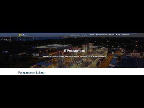 TUTORIAL E PROCUREMENT PLN NP