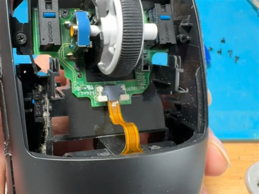 本地兄弟上门维修gpw2更换左右微动 编码器