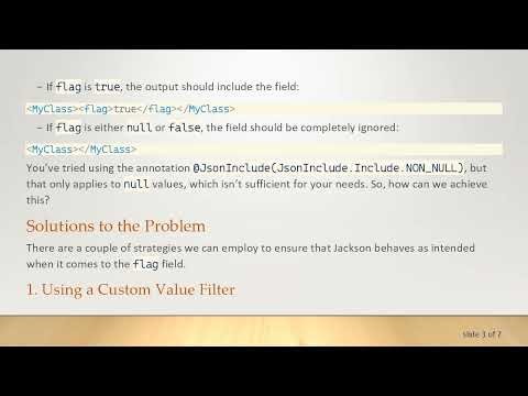 How to Make Jackson Ignore Boolean Fields if Null or False?