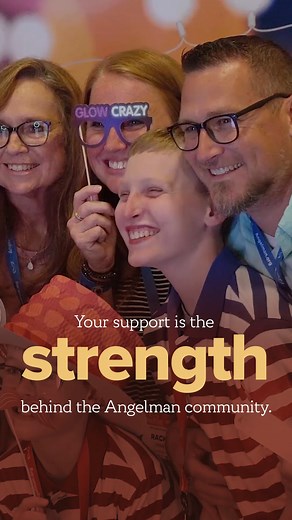 You are the Strength of the Angelman Community 💪 Your support makes everyday life better for individuals and families who live with Angelman syndrome. Give today: support.angelman.org/strength #angelmansyndrome #AngelmanSyndromeAwareness | Angelman Syndrome Foundation