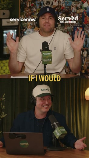 ANDY RODDICK ON UNDERARM SERVE DEBATE
