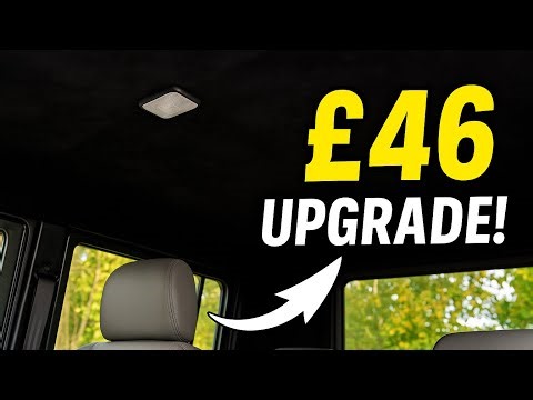 My Land Rover Defender 110 got a £46 interior upgrade!