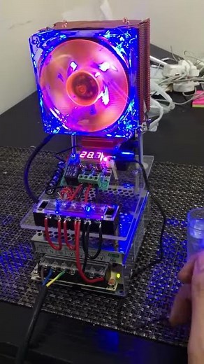 DIY peltier aquarium chiller