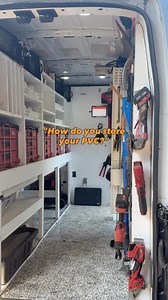 8.5K views · 2.5K reactions | Plumbing Hack #2 ️ We like to maximize space in our plumbing vans in a variety of ways. One solution is to nest our PVC pipes by size and store them in an easily accessible spot—right on the other side of the back door! #sunwaveplumbing #plumbing #cville #PVC | Sunwave Plumbing | Facebook