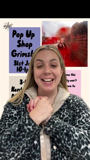 Pop Up Shop Event in Grimsby on January 31st