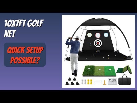 REVIEW (2025): 10x7ft Golf Net. Features