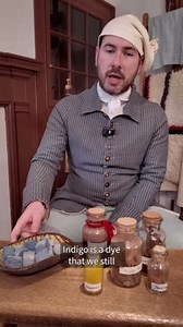 38K views · 989 reactions | The secret ingredients of 18th-century clothing may surprise you… Apprentice weaver Joe Wixted shares how everything from bugs 者 to plants 華 helped make the bold dyes of 1700s fashion! | Colonial Williamsburg | Facebook