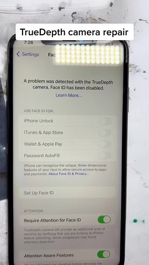 Face ID TrueDepth Camera Repair Guide