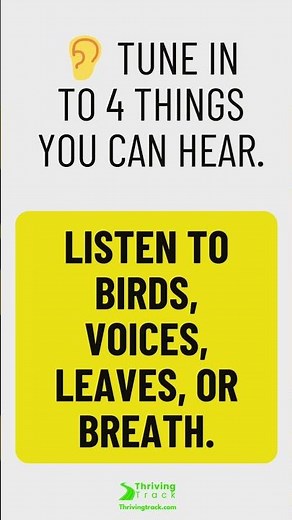 🌿 The 5 Senses Exercise A Simple Grounding Technique 🌿