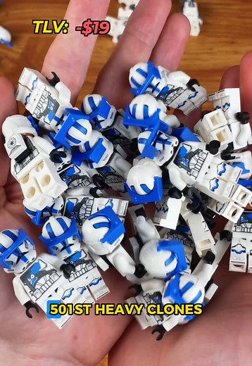 $250 LEGO Star Wars Minifigure Lot for Collectors