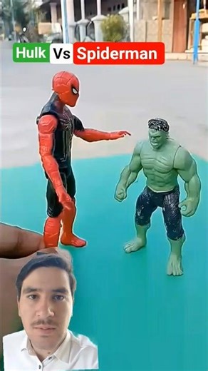 Hulk vs Spider-Man 🕷️💥 Ultimate Battle | Who Wins? 😱#shorts