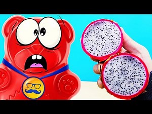 ПАПАЙСКАЯ ЧЕРНАЯ ИКРА И ЖЕЛЕЙНЫЙ МЕДВЕДЬ ВАЛЕРА