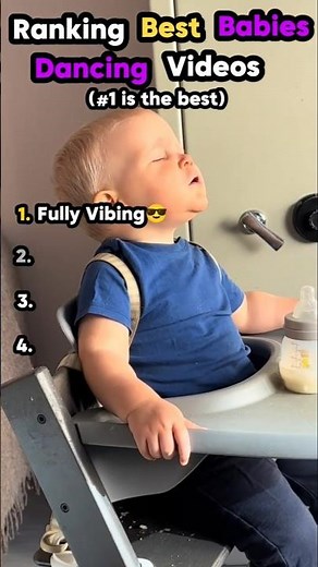 Ranking The Cutest Baby Dancing Videos Ever #funny #babyfirstwords #cutestbaby #dancingbaby