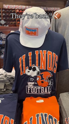 Check out all 8 of the newest Snoopy & Friends tshirts 😍 Pick your favorite in store or online. #snoopy #uiuc #illini | Illini Union Bookstore