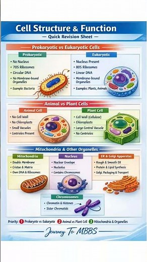 Cell types and structure, function #structure #biology