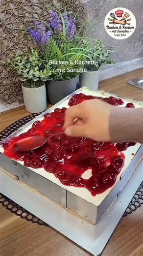 Kennt ihr schon Rote-Grütze-Kuchen? 😍 Wenn nicht, müsst ihr ihn unbedingt probieren! Super saftig, herrlich cremig, fruchtig frisch 🍒 👉 Schnell gemacht & perfekt für Gäste Der Mix aus lockerem Biskuit, Vanille- & Sahnecreme und eiskalter Roter Grütze ist einfach unwiderstehlich 😋 Am besten gut gekühlt genießen ❄️ 📌 Das komplette Rezept findet ihr in den Kommentaren! Schreibt mir gern, wie er euch geschmeckt hat 💬💗 #kuchenliebe #rezeptideen #backenistliebe #foodreel #dessertliebe | Backen 