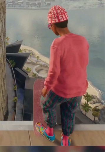 Hit tri-slide x bridge gap into the pool #skate #fyp #viral #gap #blowthisup