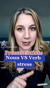 115K views · 4.6K reactions | 1 minute pronunciation: Verb VS Noun stress Accento nei sostantivi e verbi che hanno lo stesso spelling  | Aurora's Online Language Lessons | Facebook