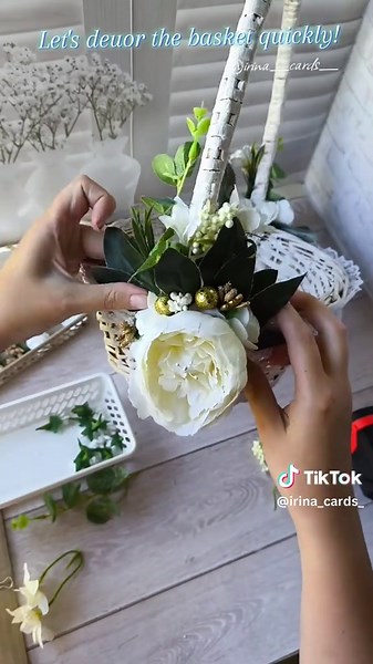 DIY Decor Using Artificial Flowers and Heat Gun
