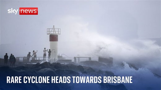 Cyclone Alfred: What we know about rare storm nearing Australian coast - World News