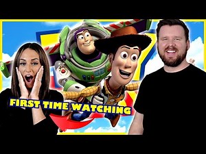 My wife watches TOY STORY for the FIRST time || Movie Reaction
