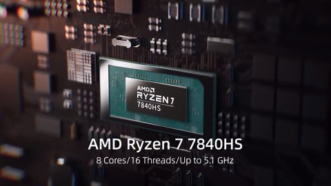 BOSGAME M4 Neo Mini PC, Mini Computers with AMD Ryzen 7 7840HS, 32GB DDR5 1TB PCle SSD, 4K Triple Display, USB4.0, Oculink, Dual 2.5G LAN, Wi-Fi 6E/BT5.2, Micro Desktop Computers for Gaming & Office