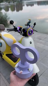 Q Series Rotating Clockwork Elf Purple #9Q85C #Rotating