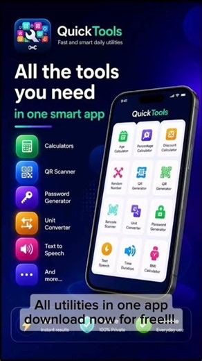 Best android utilities app in one. Download for free! #app #googleplaystore #tools #android