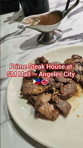 Prime Steak House at SM Mall — Angeles City 🇵🇭🥩
