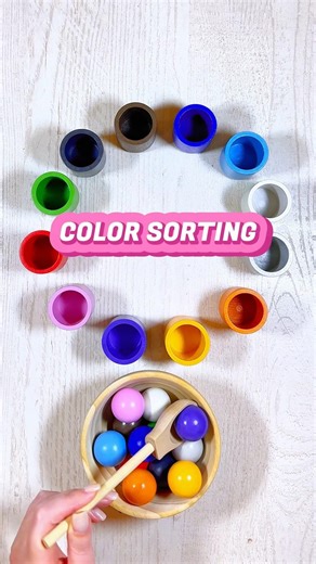 Color Sorting for Toddlers | Educational Activities for Toddlers #asmr