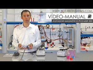 Instrucciones de uso del agitador magnético PCE-MSR 350 de #PCEInstruments