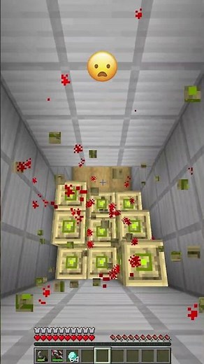 Falling Meteor Lunar Moon vs Emoji Actual Reaction #meme #shorts #minecraft