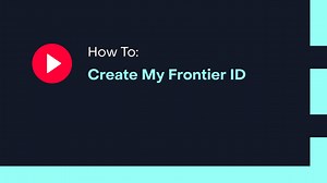 How To: Create My Frontier ID - Account - Frontier Video Gallery