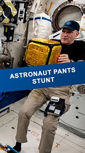 34K views · 360 reactions | In microgravity, even everyday tasks turn into experiments! Watch astronaut Don Pettit aboard the ISS pull off a hilarious zero-G stunt — dropping straight down into a pair of floating pants with effortless precision. A lighthearted moment from life in orbit. Credits @nasa and @astro_pettit #NASA #ISS #DonPettit #ZeroG #SpaceLife #AstronautHumor #Microgravity #SpaceFun #LivingInSpace #AstronautLife | Spaceagency.blog | Facebook