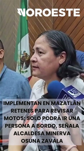 Restringirán circulación en motocicletas en Mazatlán