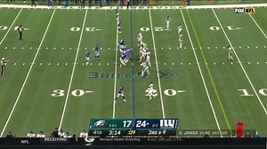 Rodney McLeod stuffs Gallman for third-down stop