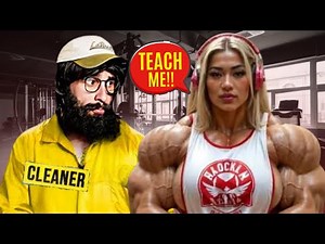 Cleaner Destroys BODYBUILDER – Crowd Goes Silent 😶 | Anatoly GYM PRANK