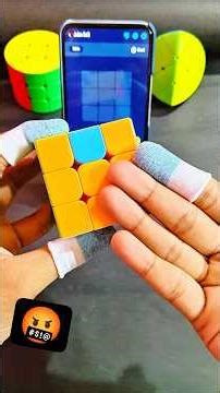 1 Piece Unsolved On 3×3 Cube 🤬😱 #viral #rubikscube #shorts 🔥