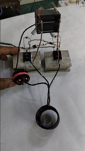 DIY High Power Induction Heater using IRFP260N! 🔥 #InductionHeater #DIY #Electronics