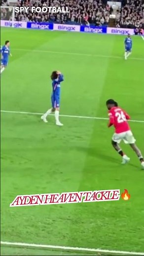 Ayden Heaven Clean Tackle vs Chelsea 🔥#aydenheaven #manchesterunited